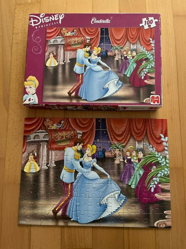 Disney Puzzles: 4 Prinzessinen-Puzzles "Disney" – Gebraucht aus Muttenz von Juvenile33 6