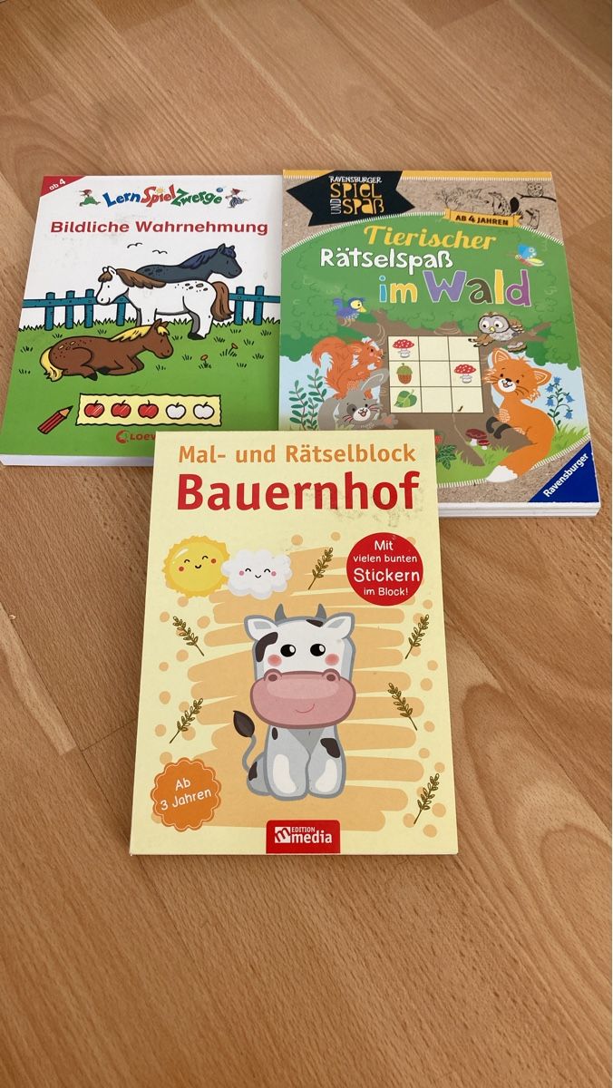 Libri: 3 Kinderbücher Lernbücher,3-4 Jahre – Usato da Morschach venduto da leonie87