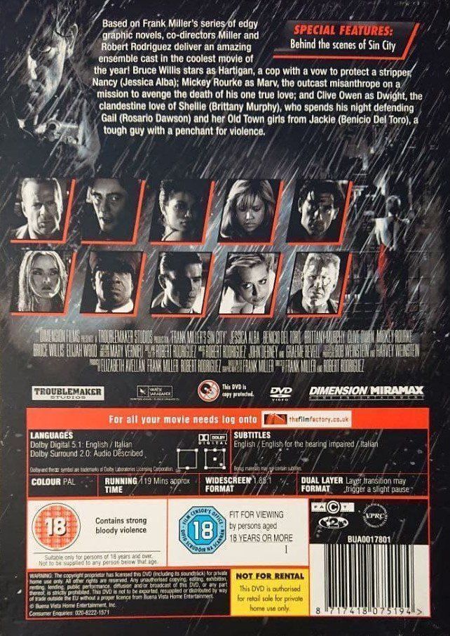 Alle DVDs: Sin City – Gebraucht aus Zürich von Raz88 1