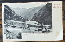 Österreich  Gruss aus GRAMAIS, Lechtal, ungelauden