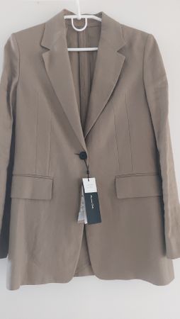 Massimo Dutti Leinen Blazer Gr. 36 Neu mit Etikett