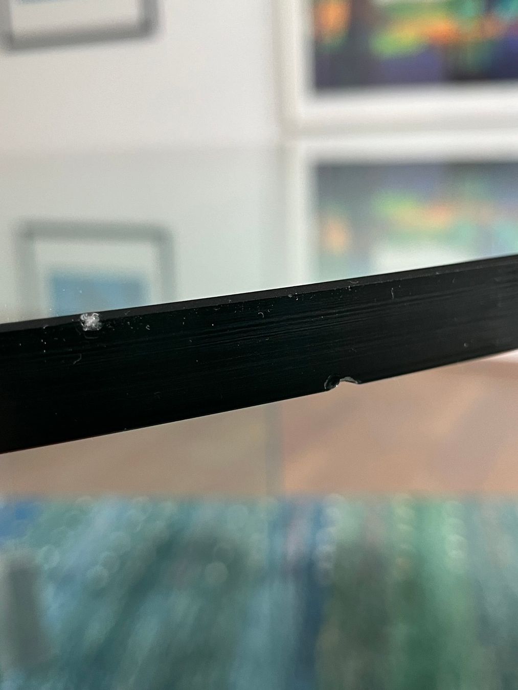 Servierplatten: Tischplatte, Glasplatte, Rund – Gebraucht aus Zürich von Wasserwandler 3