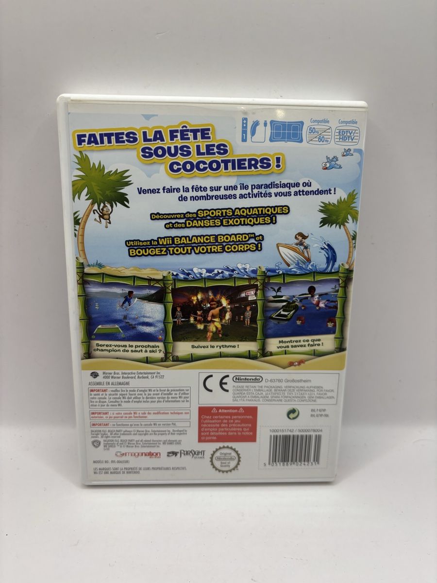 Giochi: Vacation Isle Beach Party Nintendo Wii – Usato da Genève venduto da sho_67qj 1