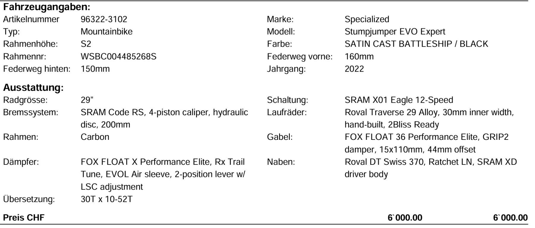 Specialized Biciclette: Mountainbike Specialized Stumpjumper EVO Expert – Usato da Arch venduto da blub90 4