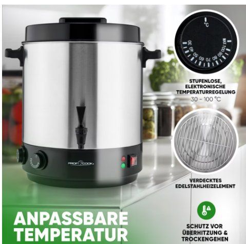 Appareils de cuisine: Proficook Profi Cook PC-EKA 1283 – Neuf (Voir description) à Basadingen par ser_qyq2 4