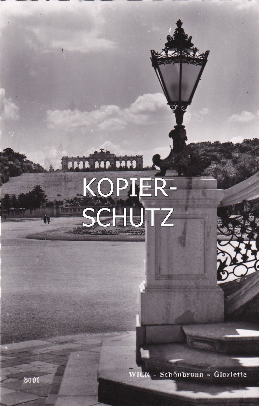 Cartoline postali: Wien, Schönbrunn - Gloriette /mp – Usato da Hombrechtikon venduto da Rudolf07