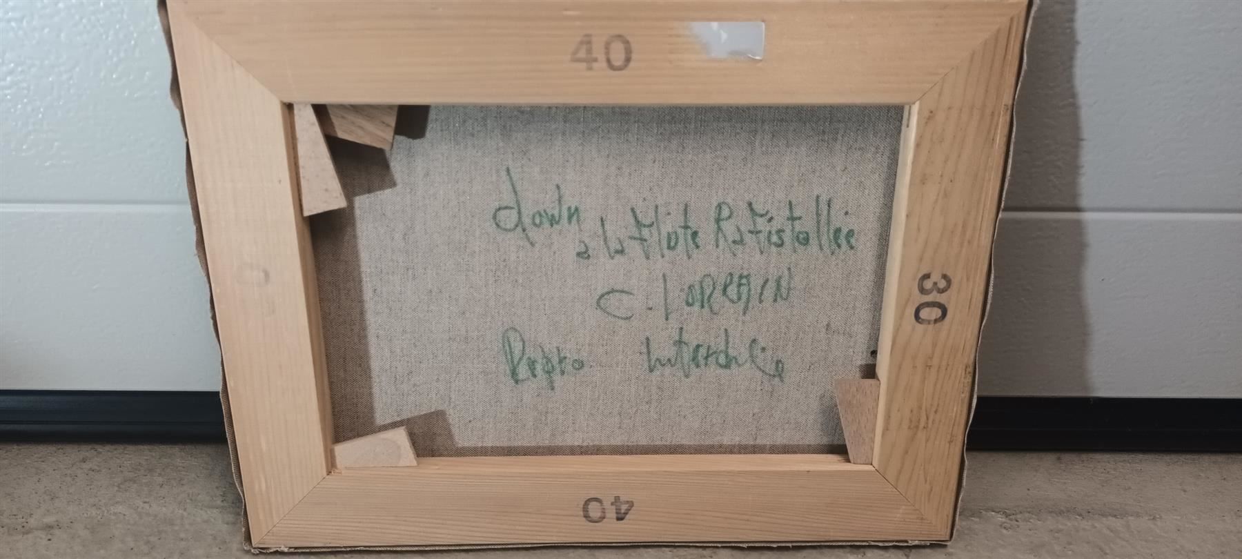 Gemälde: C.Lorrain "Clown" Gemälde Original – Gebraucht aus Zürich von Galerie-Kunst 2