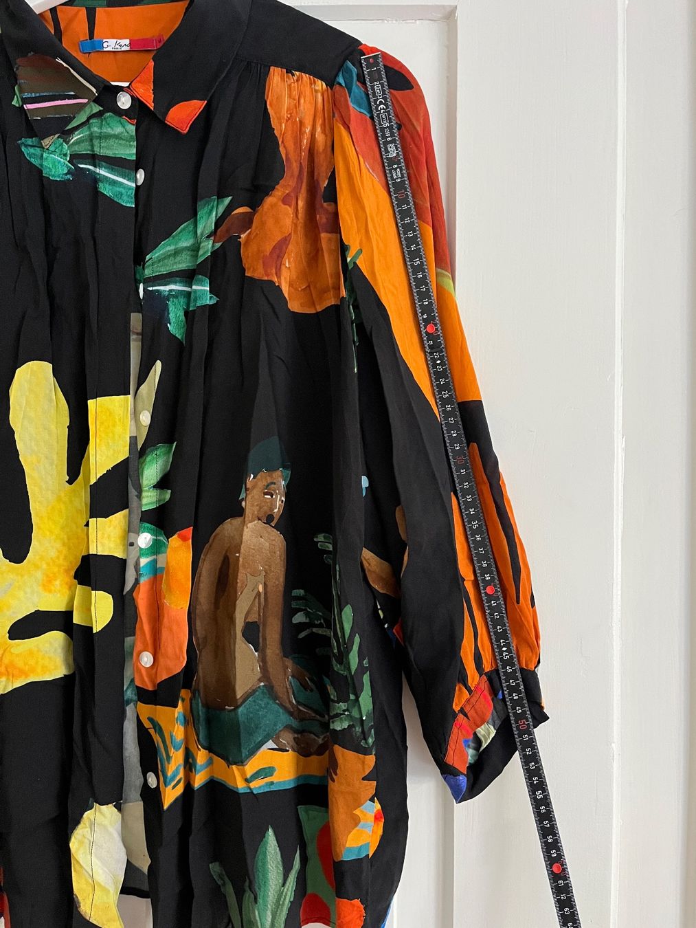 Camicette: G.Kero Paris Bluse Gr. M – Statement Print – Usato da Zürich venduto da bretxo 7