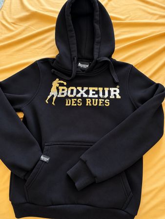 Boxeur des Rues Hoodie – Schwarz – sehr guter Zustand