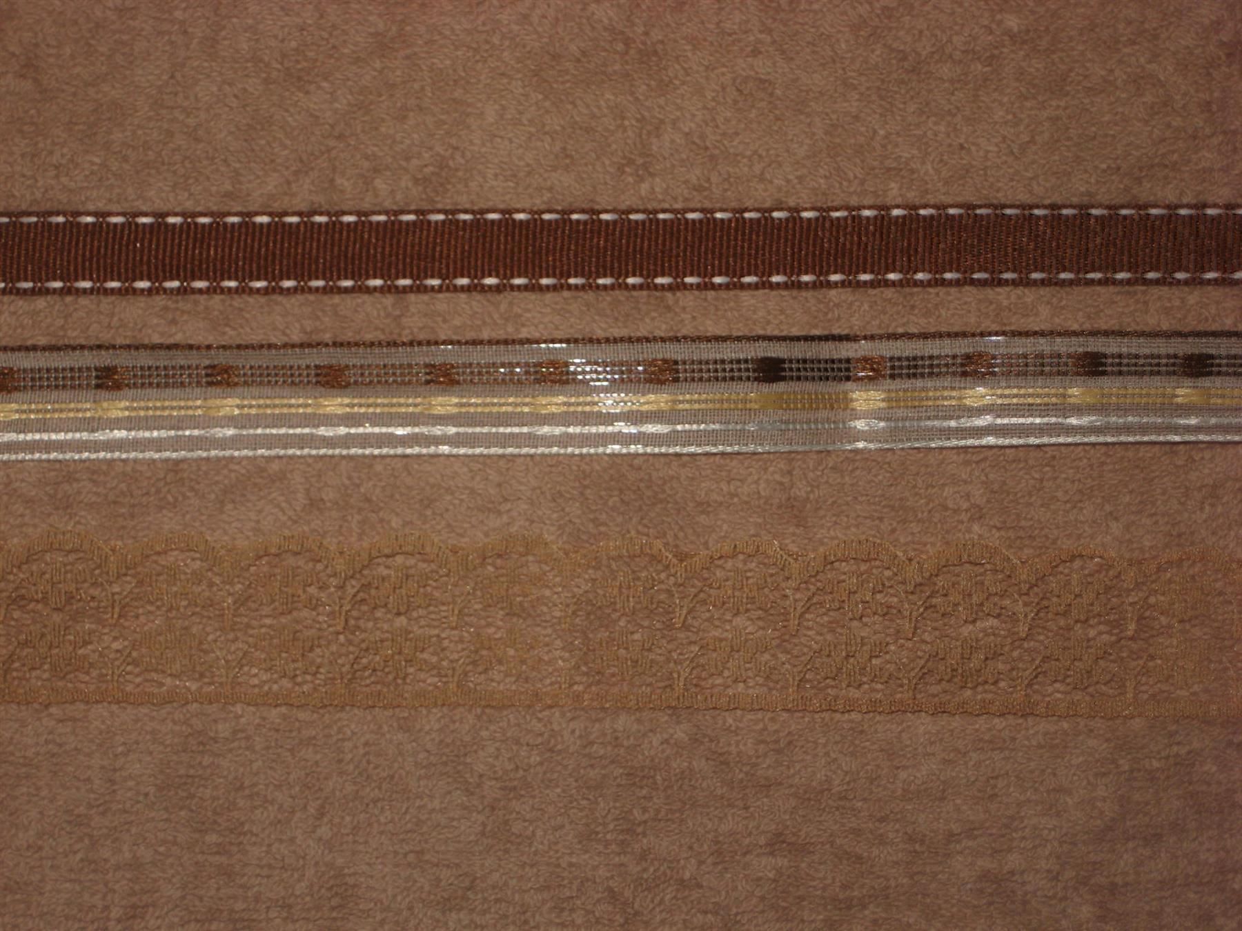 Nastri decorativi: Bändeli-Set 6 Bändeli beige/hellbraun – Nuovo e nell'imballaggio originale da Füllinsdorf venduto da Schlupp 1
