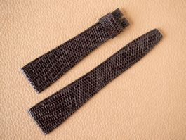 echt Eidechse Leder-Uhrenband NOS 24mm extralang XL 24x16