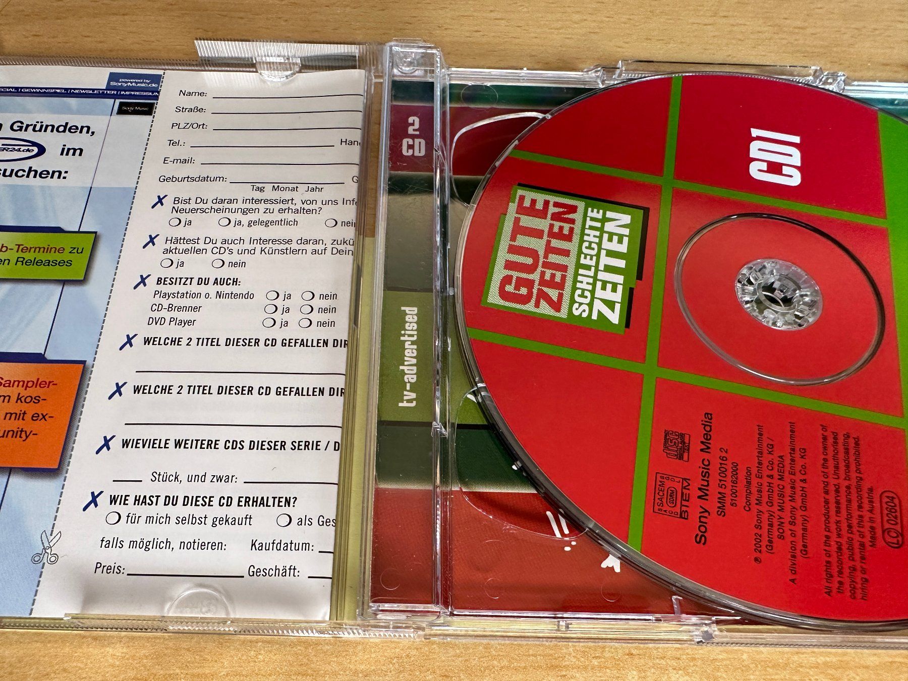 CD: Gute Zeiten Schlechte Zeiten Vol. 34 - 2 CD – Usato da Rikon im Tösstal venduto da Alpenmutz 2