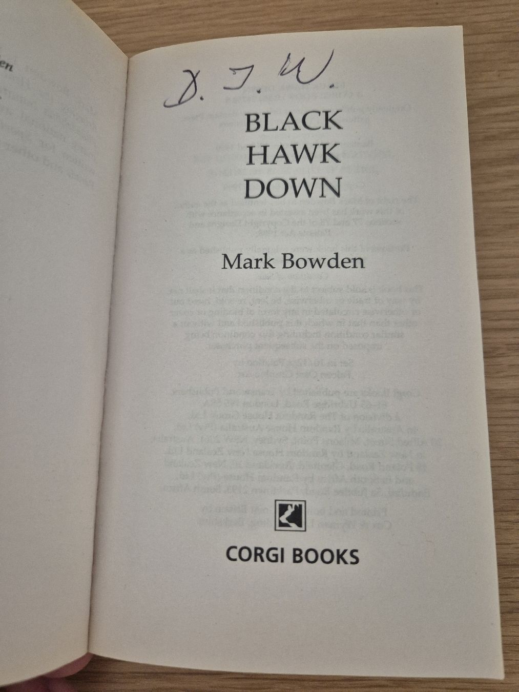 Libri: Black Hawk Down Buch von Mark Bowden 1999 – Usato da Kloten venduto da Philux_1892 3