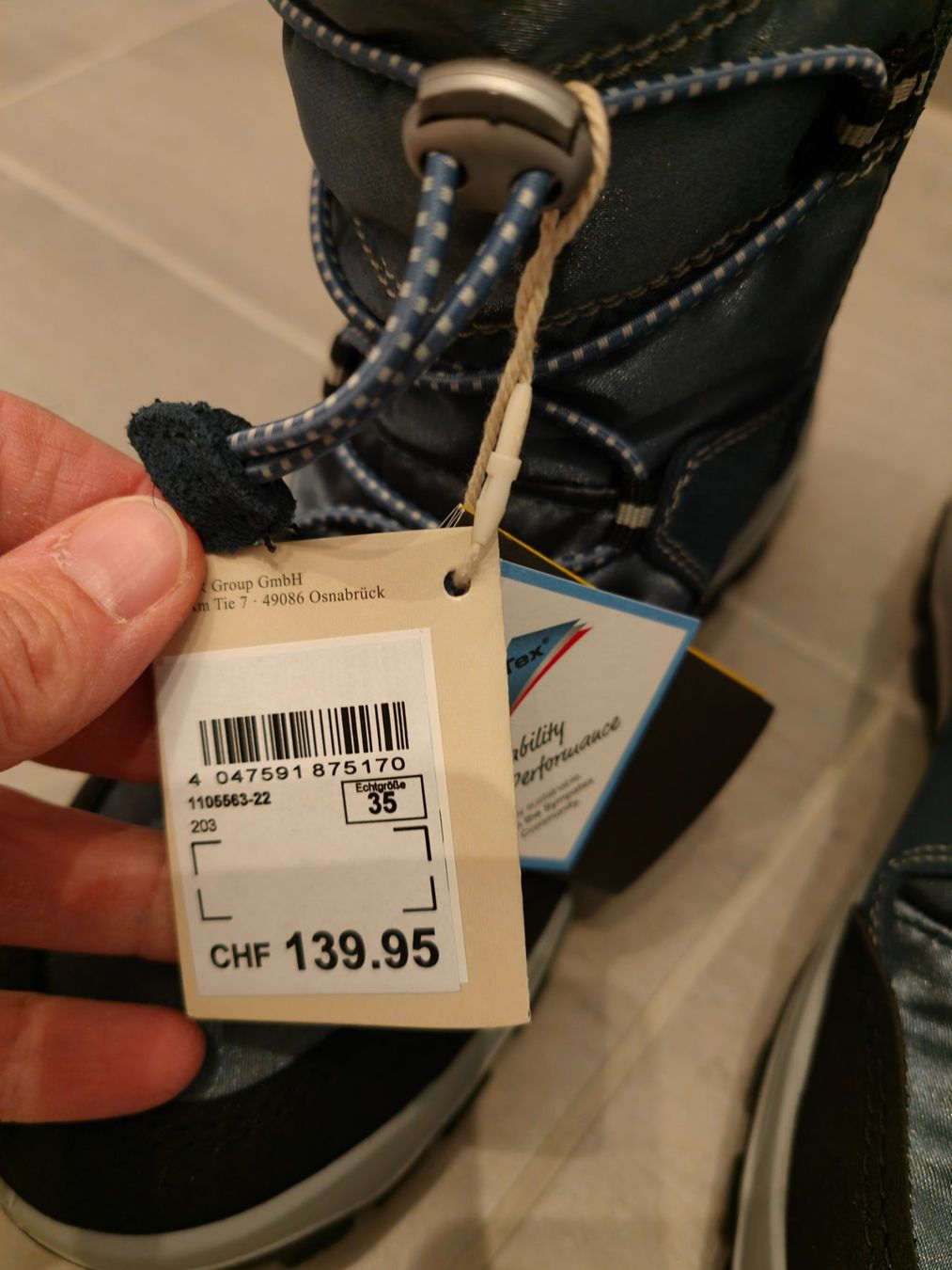 Scarpe per ragazze: Bama Winterstiefel - Gr. 35 (NEU) – Nuovo e nell'imballaggio originale da Kirchleerau venduto da hop82 3