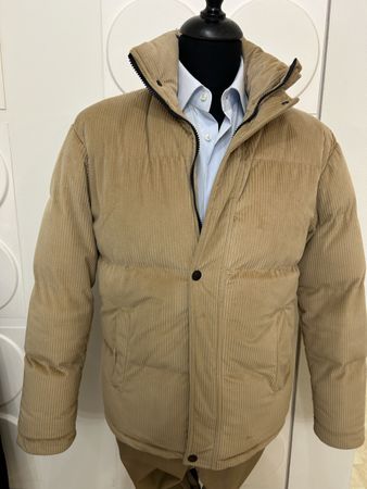 Warme Cord Winterjacke, Beige, Grösse S- Top Zustand!