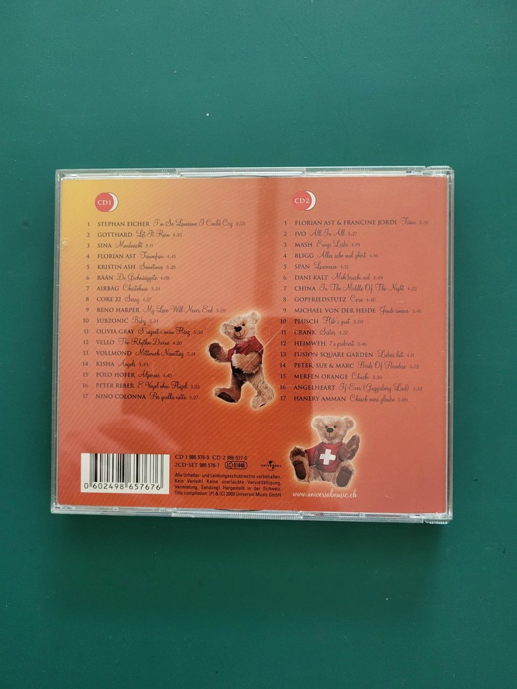 CD: Schmusebär - 2 CD's – Usato da Waltenschwil venduto da creativeline 1