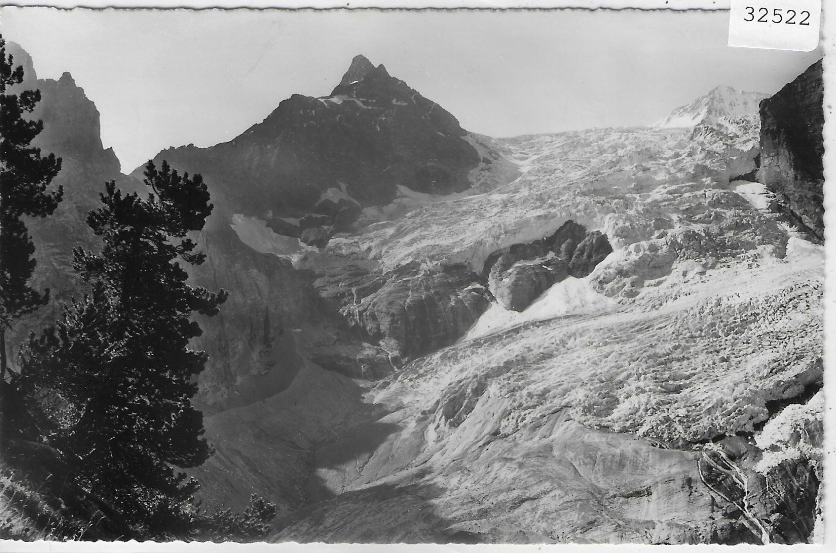 Ansichtskarten: Rosenlauigletscher mit Dossenhorn – Gebraucht aus Ettingen von Kartenplanet