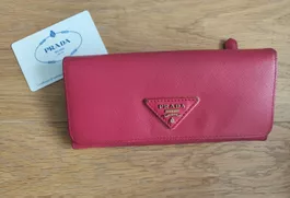 Prada Saffiano Leder Portemonnaie