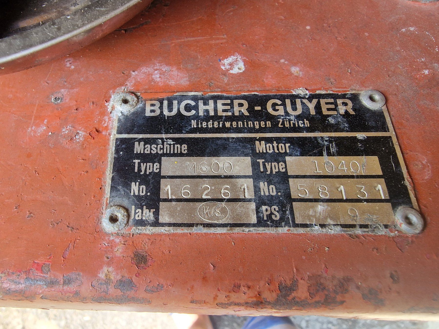 Bucher Toutes les machines: Faucheuse bucher m600 – D'occasion à chernex par Blalaser 1