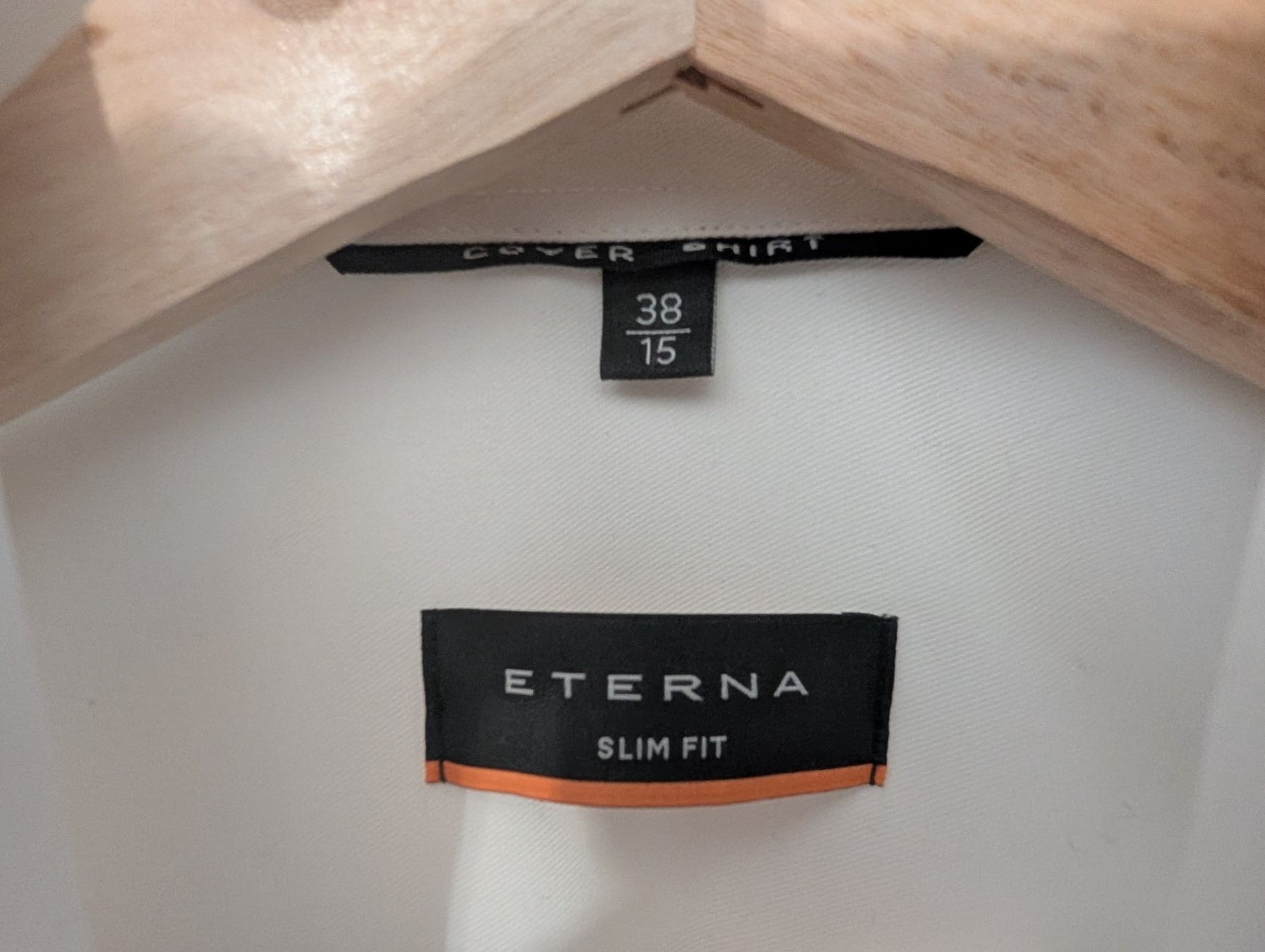 Eterna Camicie: Hemd ETERNA - Weiss; Slim Fit; Grösse 38 – Usato da Sempach-Station venduto da lukaskaep 1