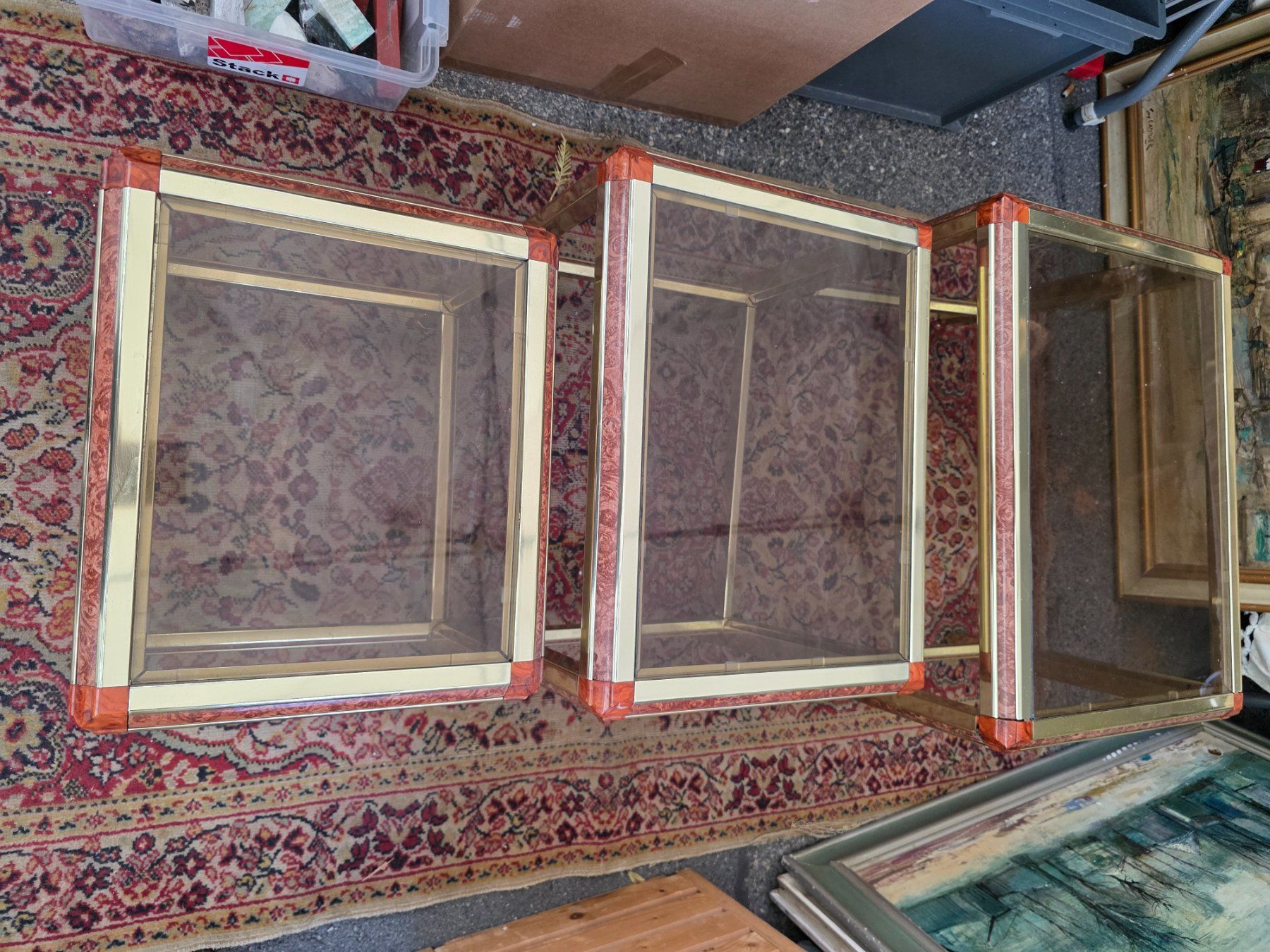 Set di tavolo e panche: table Gigonhe  des anne 70 – Usato da Vernier venduto da 19pigments 1