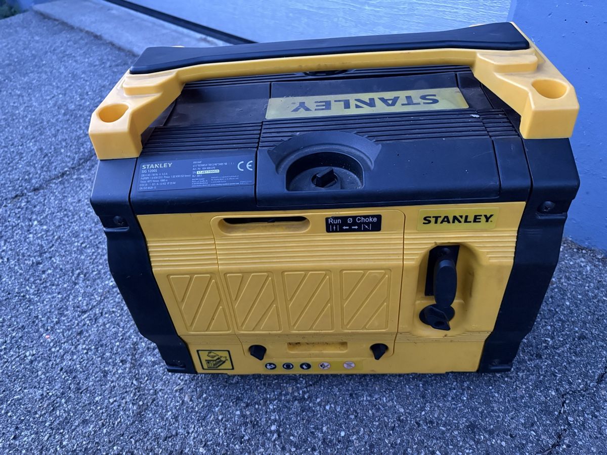 Stanley Generatori di corrente: Stanley SIG 1200S Stromgenerator notstrom – Usato da Niedergösgen venduto da flo_hqg6