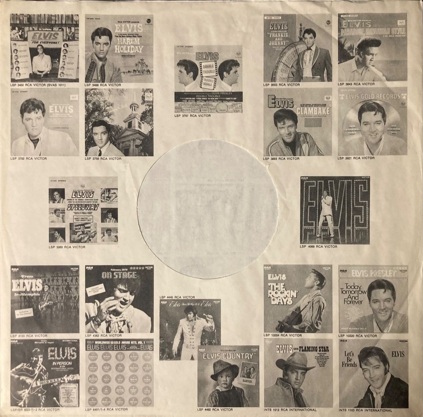 Dischi in vinile: ELVIS PRESLEY - ROCK'N ROLL – Usato da Poliez-Pittet venduto da Newtown-Records 2