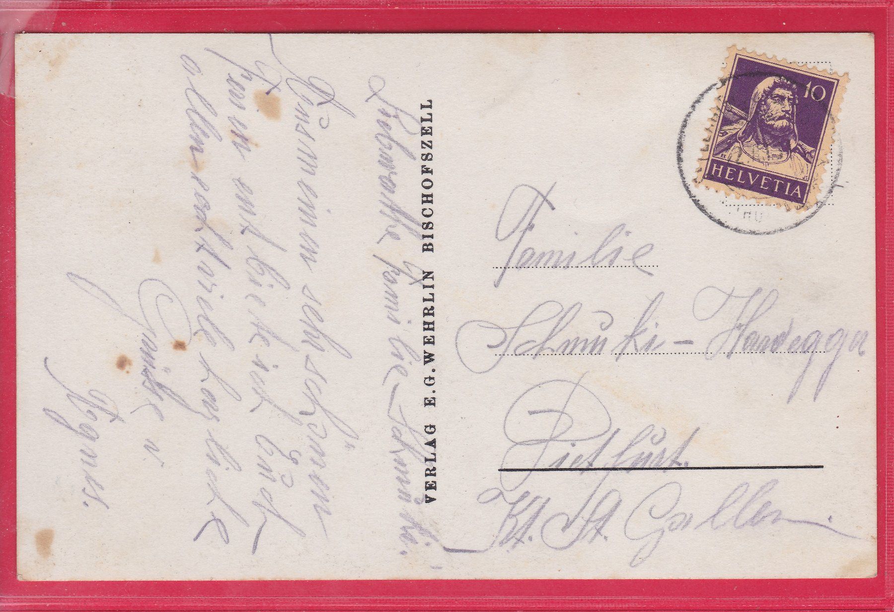 Cartoline postali: ST.PELAGIBERG, KURHAUS – Usato da Oberrieden venduto da Gebirgsstelze 1