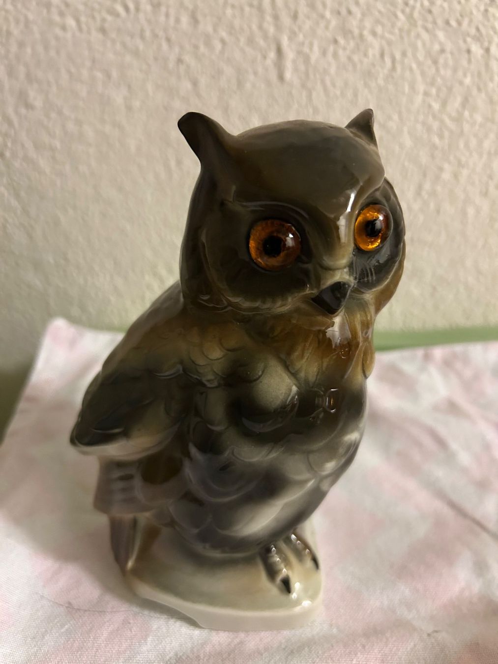 Statuette: Keramik Eule Dekoration Figur guter Zustand – Usato da Meilen venduto da chr_5xzm