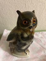 Keramik Eule Dekoration Figur guter Zustand