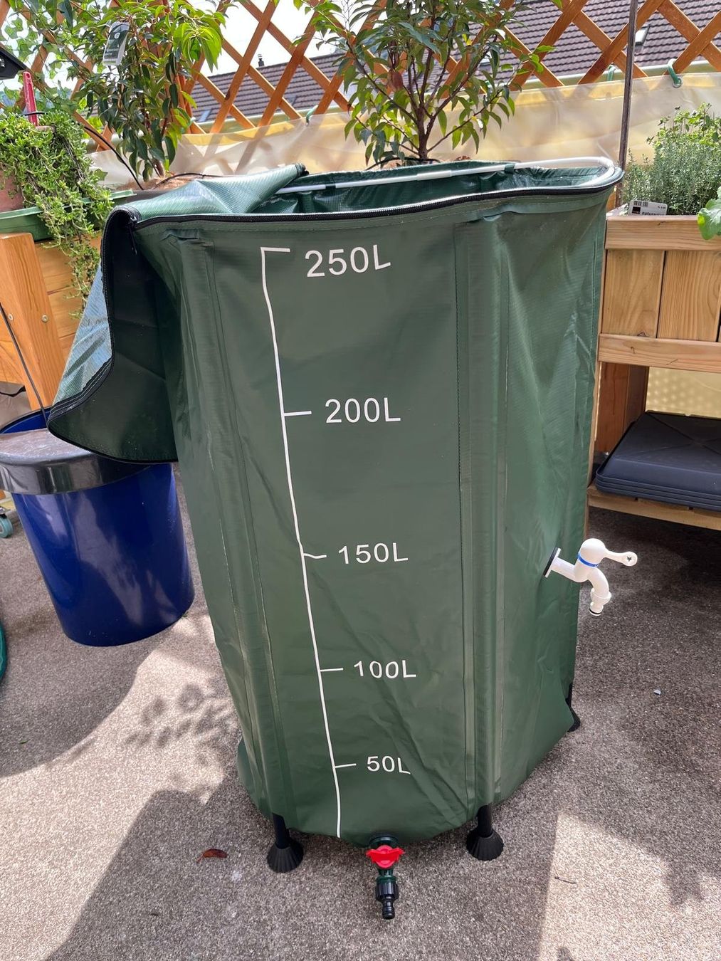 Abreuvoirs & Auges: Faltbare Regentonne, 250 Liter – Neuf (Voir description) à Winterthur par tbuyer 2