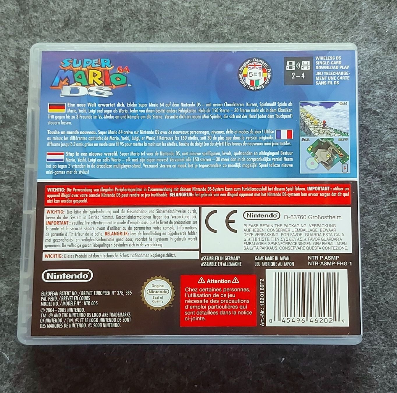 Spiele: Super Mario 64 DS - Nintendo DS 💥💯 – Gebraucht aus Courfaivre von GameFab 3