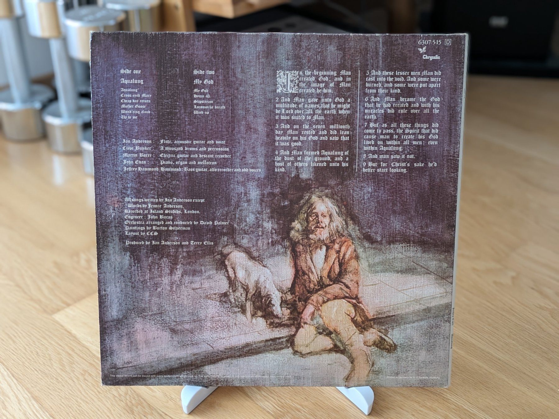 Vinyles: Jethro Tull - Aqualung, LP Vinyl Chrysalis Gatefold – D'occasion à Dübendorf par PanzerGeneral 1