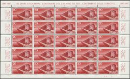 279 Postfrischer Kleinbogen B423