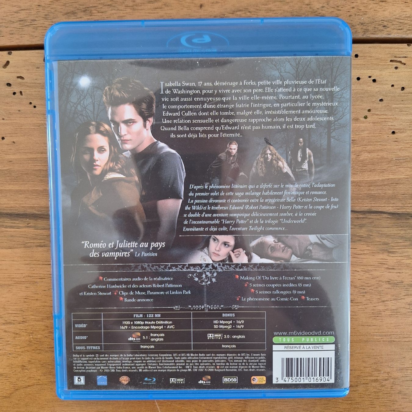 Alle DVDs: Twilight 1 : Fascination - Bluray – Gebraucht aus Porrentruy von Ikoss 1