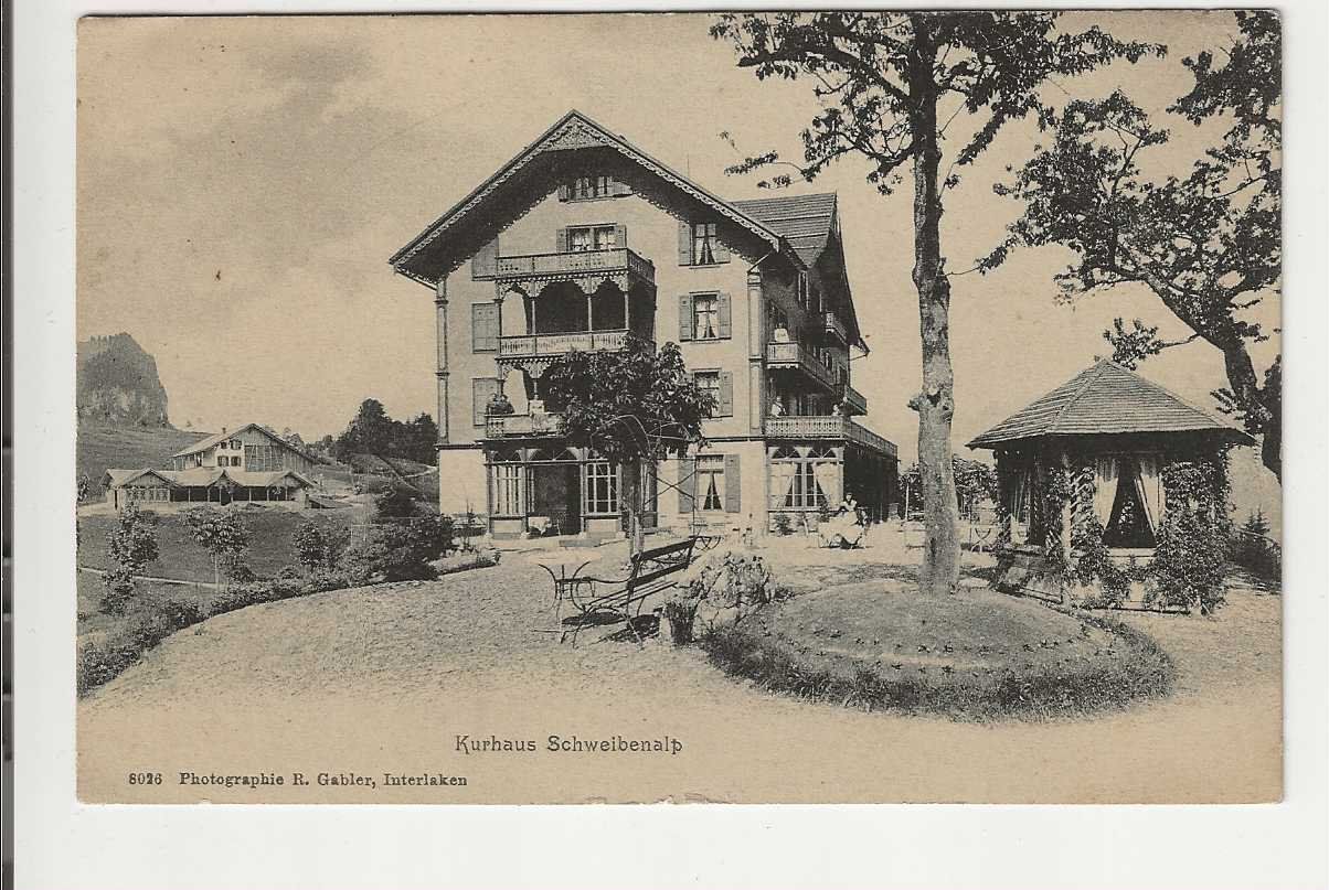 Cartoline postali: Brienz, Schweibenalp, ca 1910 – Usato da Spiez venduto da Niesen20