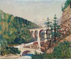 Paysage de la Suisse - J. Marchesini