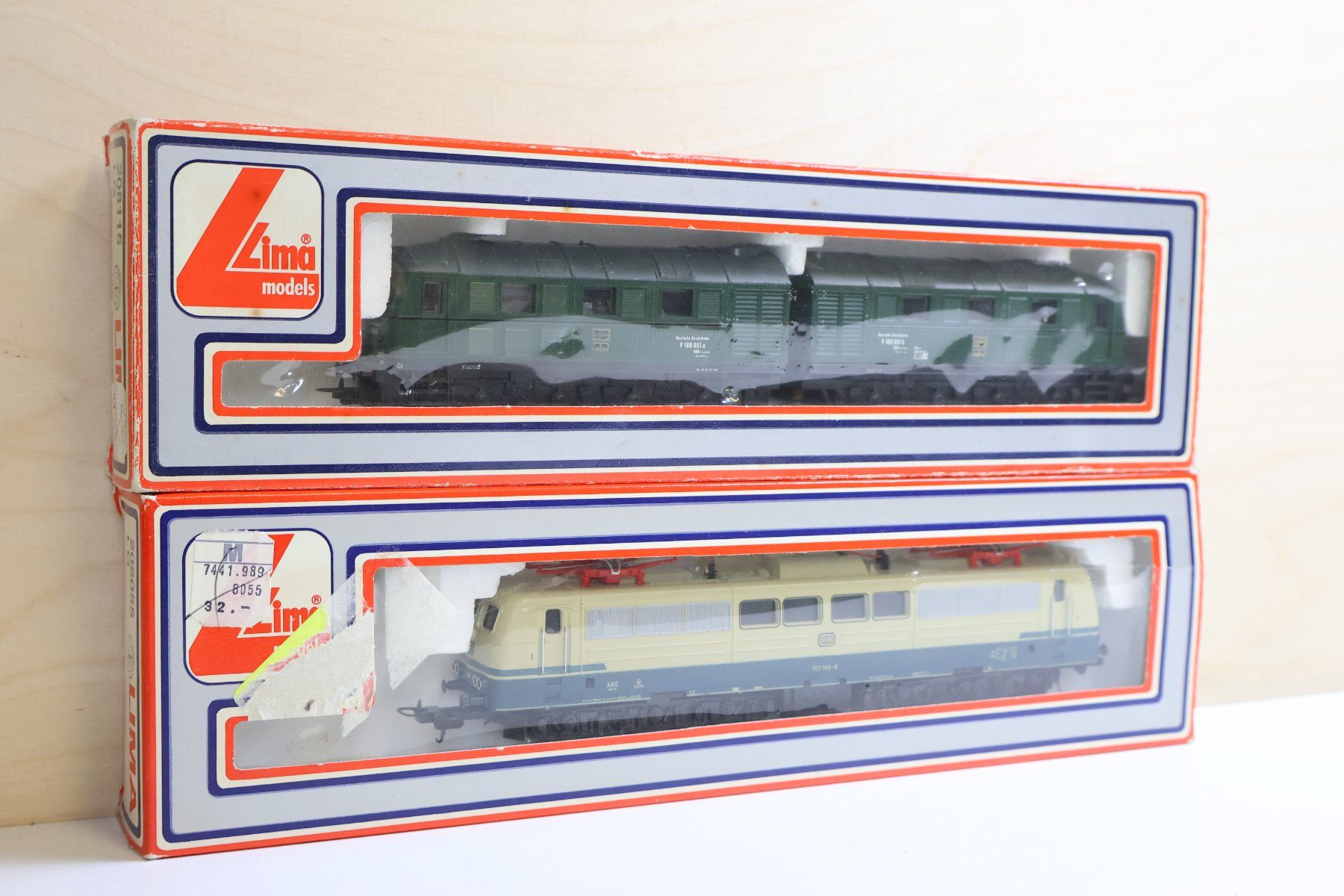 Lima Modellini di ferrovie: Lima Doppelpack V188 Doppellok + BR 151 E-Lok - H0 DC – Usato da Winterthur venduto da Monstera 3