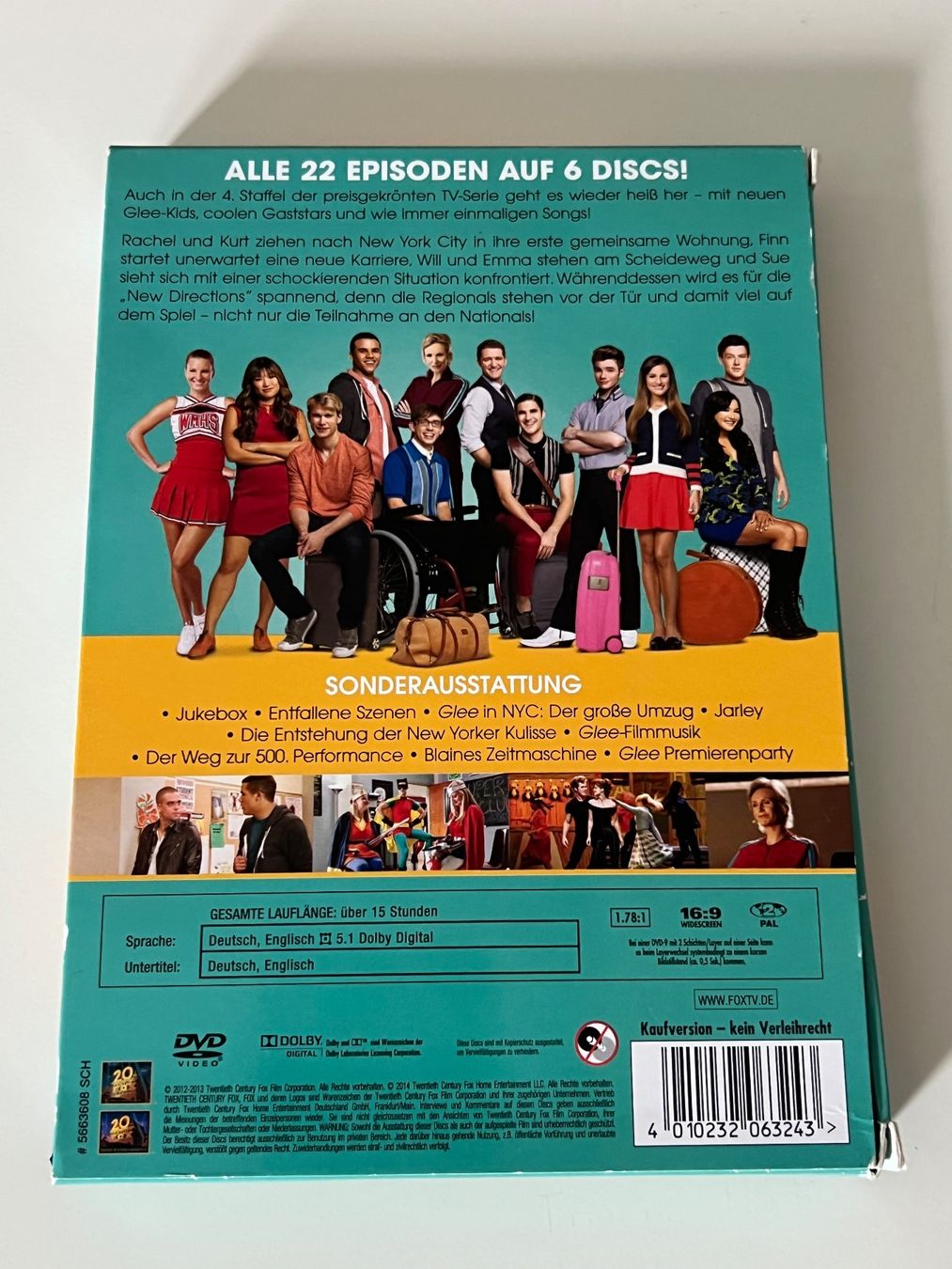 Tutti i DVDs: Glee - Staffel 4 - DVD Box – Usato da Altstätten SG venduto da sheamus 1