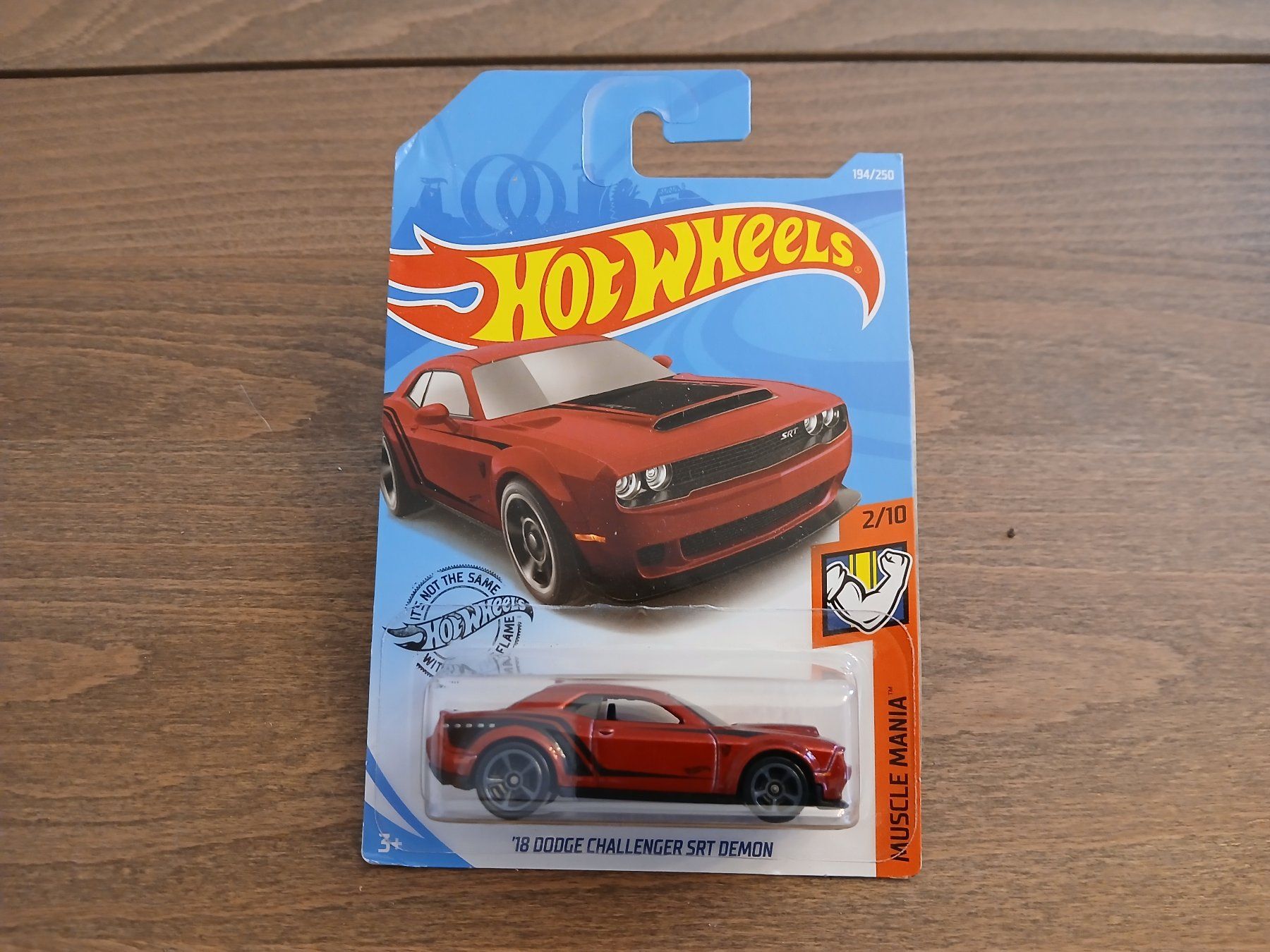 Hot Wheels Modellini d'auto: 2018 Dodge Challenger Demon – Nuovo e nell'imballaggio originale da Wiedlisbach venduto da Pontiacman93