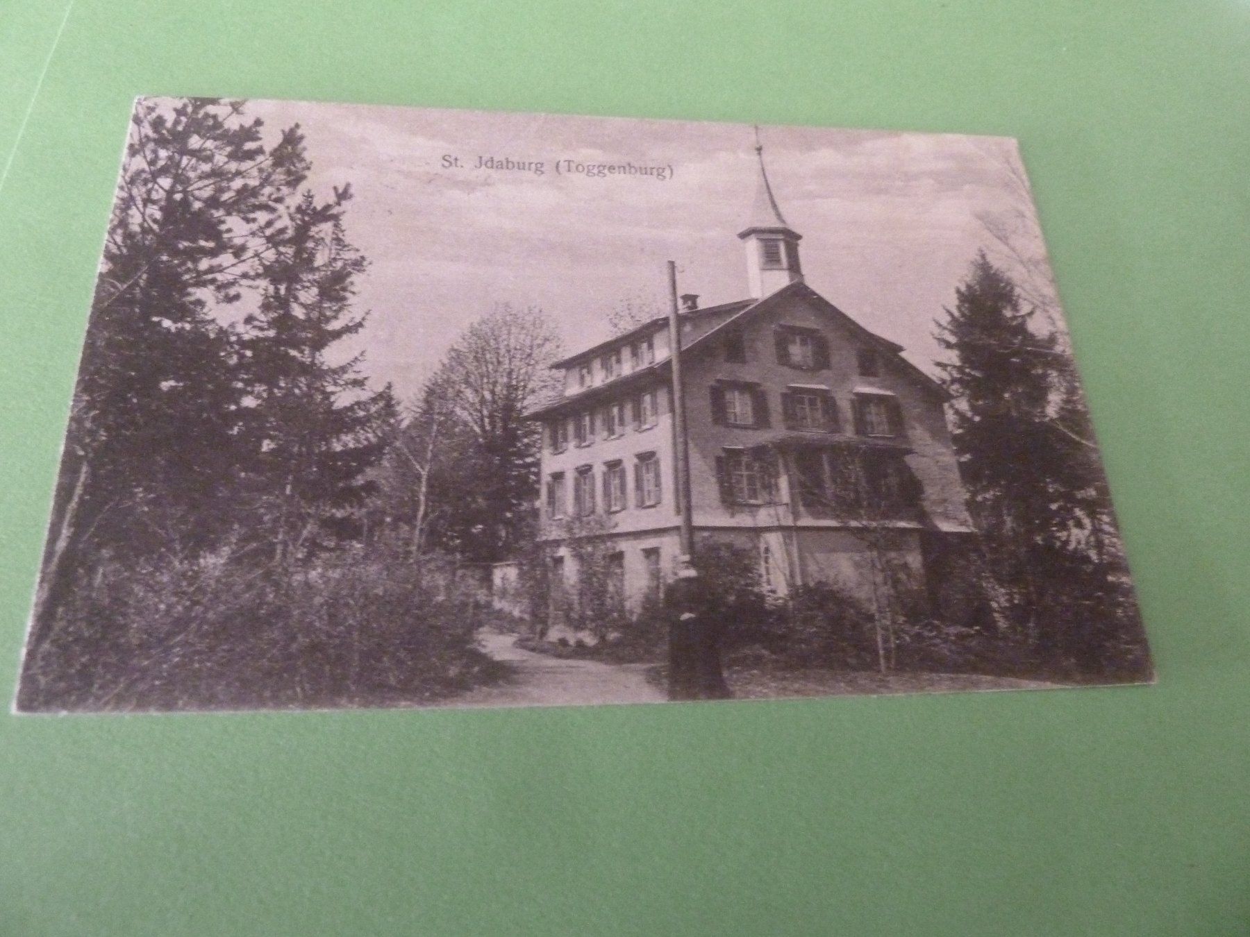 Cartoline postali: GÄHWIL-IDDABURG 1921 Ansichtskarte – Usato da Rieden SG venduto da jamilau
