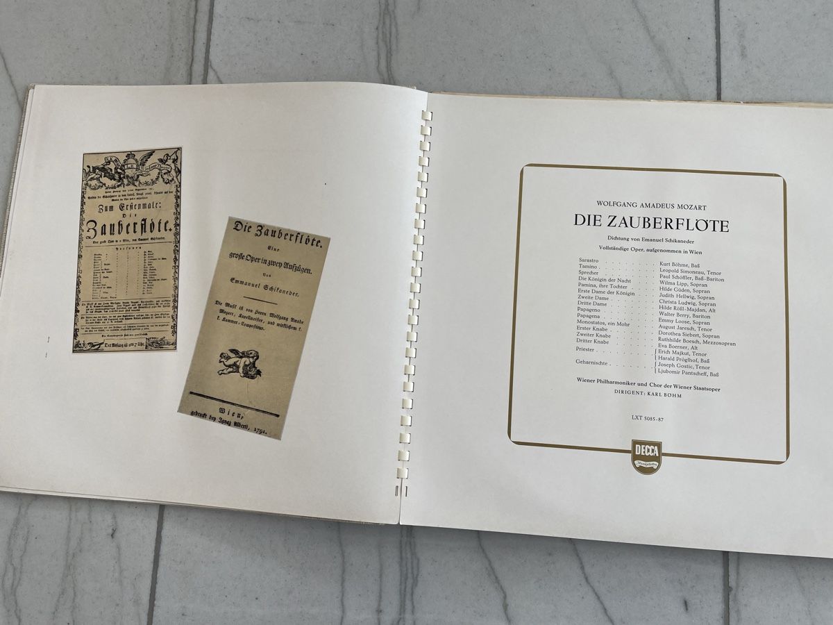 Dischi in vinile: die Zauberflöte – Usato da Bülach venduto da blanikwhatelse 3