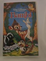 Bambi VHS Kassette - Walt Disneys Meisterwerk - Top!