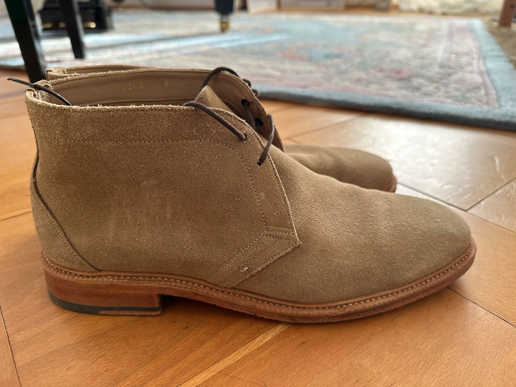 Scarpe da uomo: Meermin Desert Boots Sz 8 Wildleder – Usato da Zürich venduto da Michael_CK
