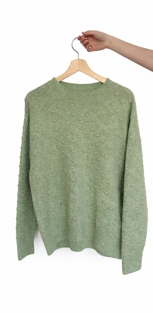 H&M Maglioni & Felpe: H&M Strickpullover, mintgrün, Gr. M – Usato da Lauwil venduto da nina-lara