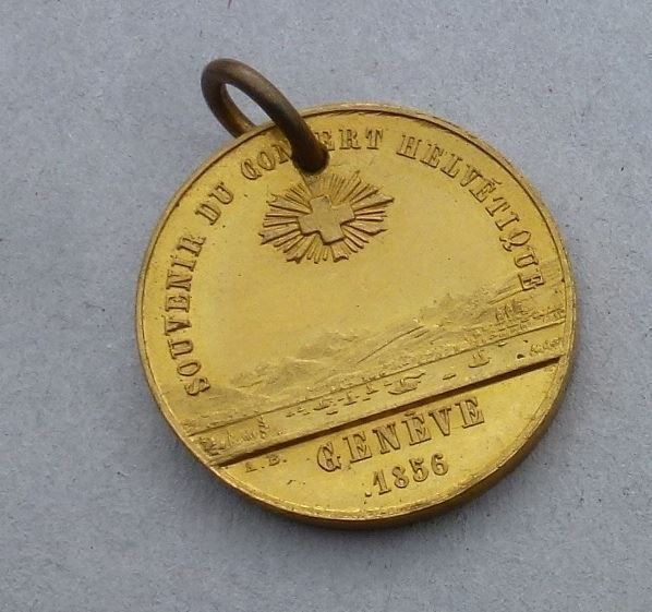 Médailles: Medaille ++ Musikfest Genf 1856 – D'occasion à Walkringen par Casablanca777