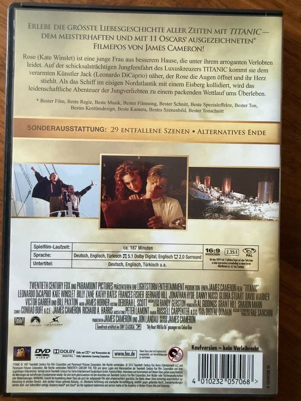Alle DVDs: Titanic – Gebraucht aus Triesen von Hermine2018 1