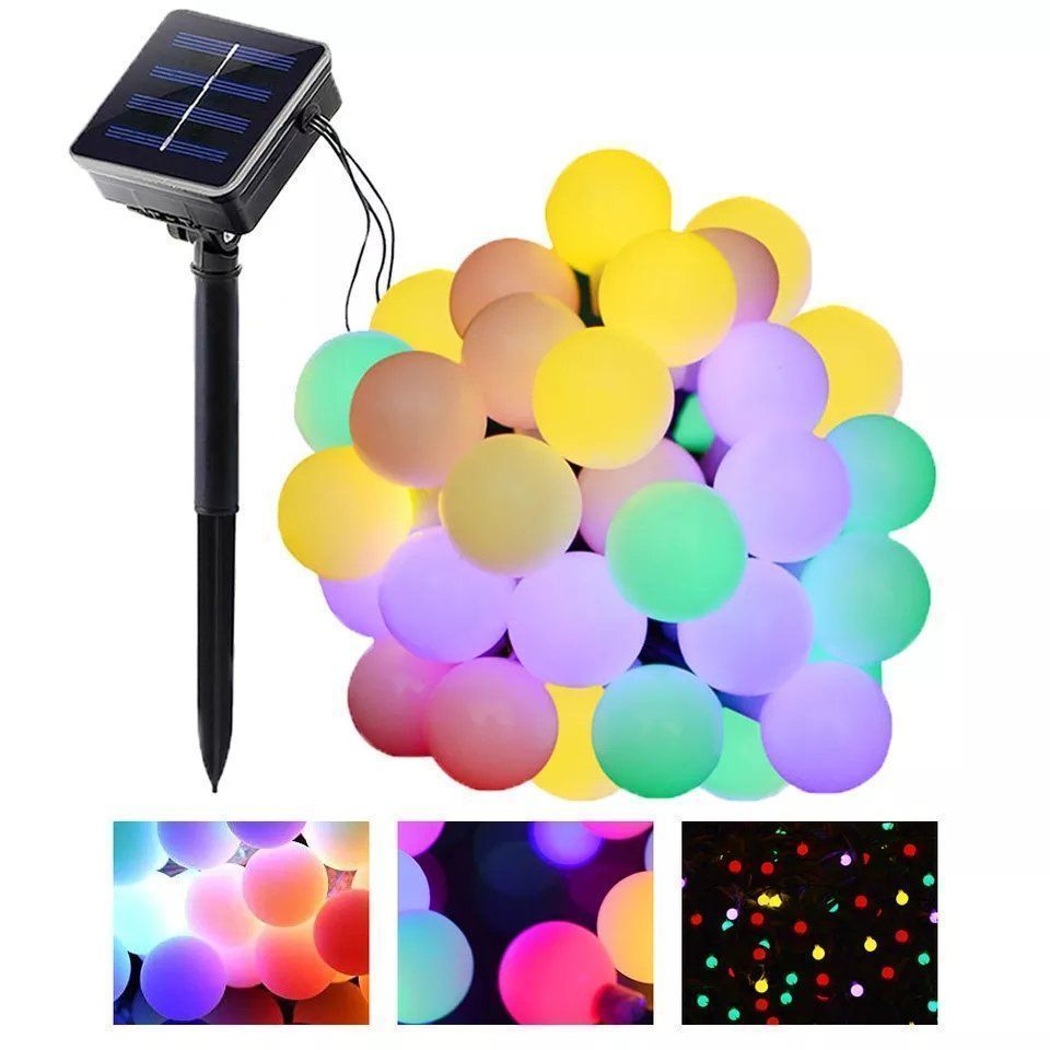 Lichterketten & Leisten: tolle LED solar Lichter - Girlande – Neu und originalverpackt aus Gattikon von myartshop 1
