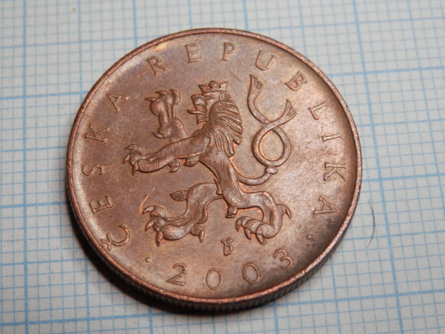 Tutti le monete: Tschechische Republik 10 Kronen, 2003 – Usato da Weiach venduto da weiach81