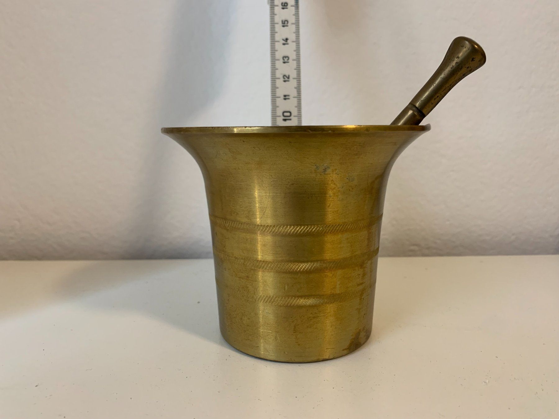 Sonstiges für das Kochen & Backen: Mörser aus massivem Messing aus Sammlung (6) – Neu (gemäss Beschreibung) aus Landquart von interesse63
